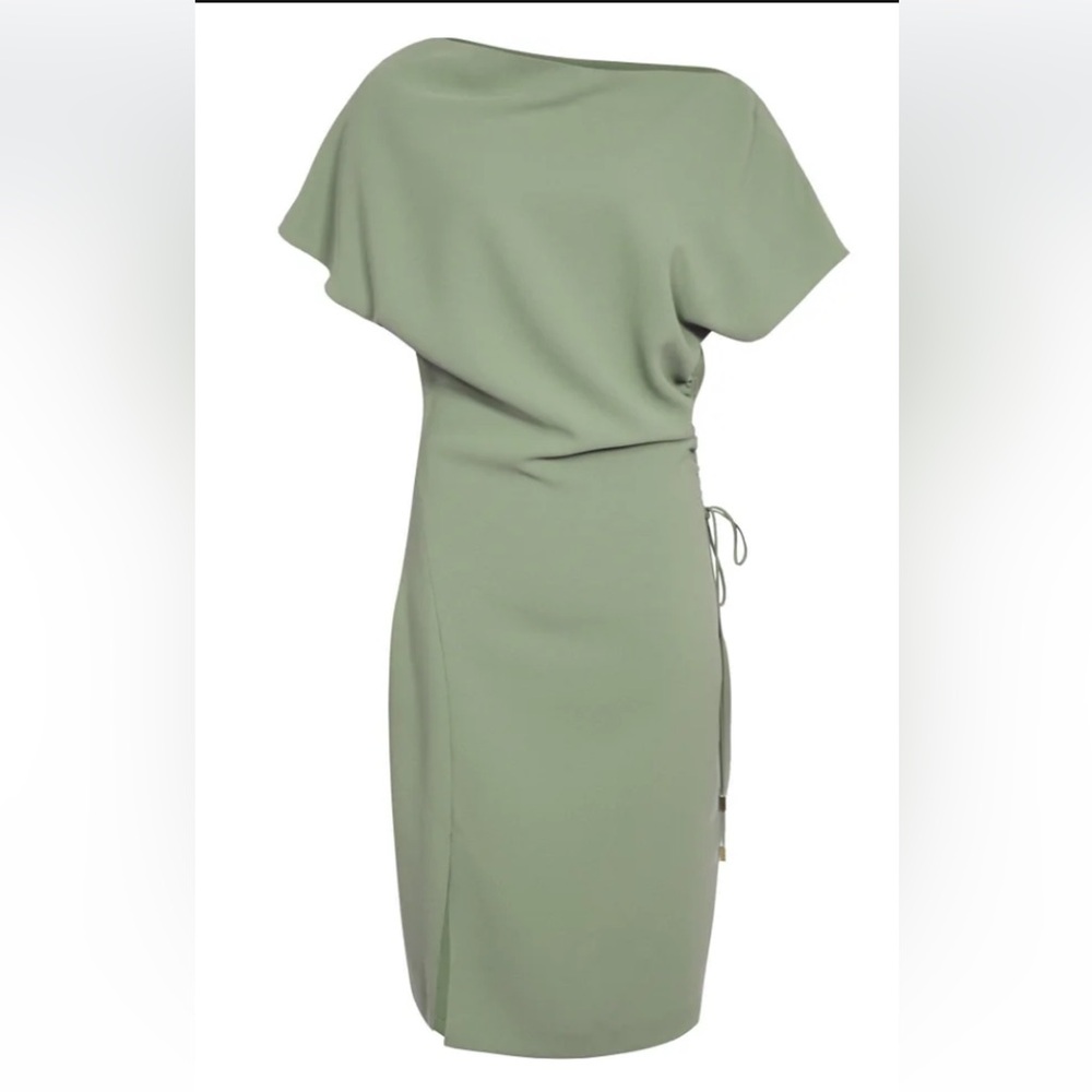 REISS Marcia Side Tie Dress